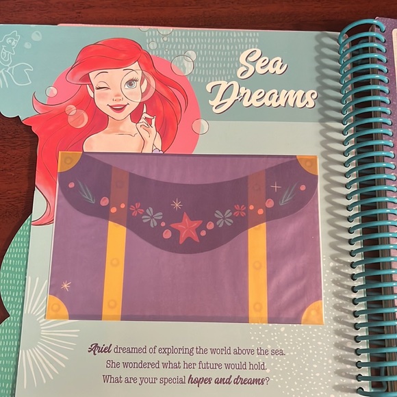Girl Power Disney Princess Spiral Bound - A personalized journal/activity book! - Picture 3 of 16
